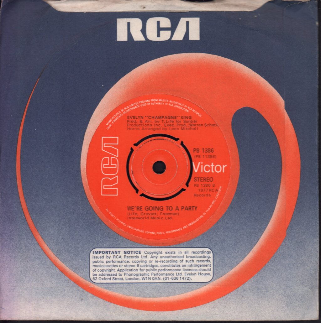 Evelyn Champagne King - I Don't Know If It's Right - 7 Inch