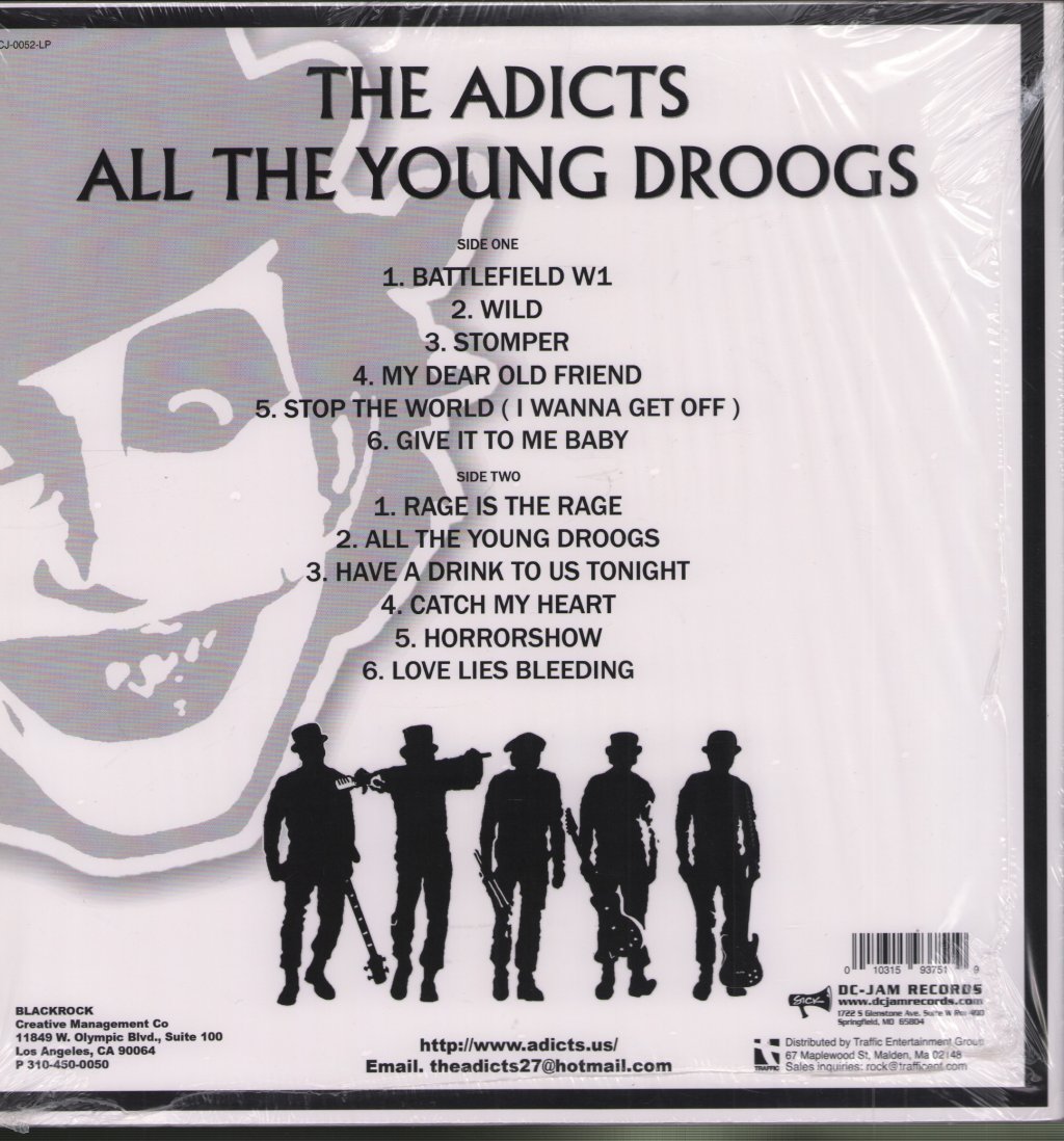 Adicts - All The Young Droogs - Lp