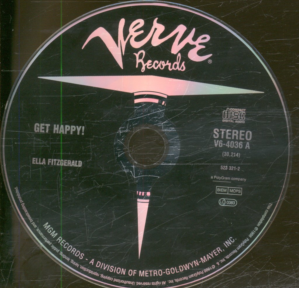 Ella Fitzgerald - Get Happy - Cd