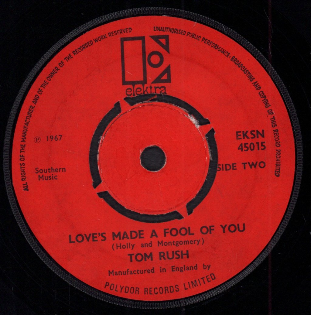 Tom Rush - On The Road Again - 7 Inch