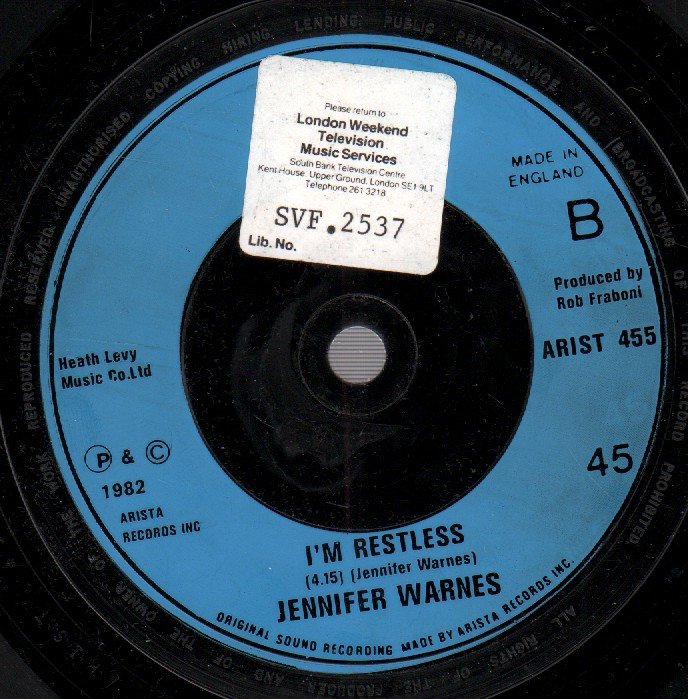 Jennifer Warnes - Could It Be Love - 7 Inch