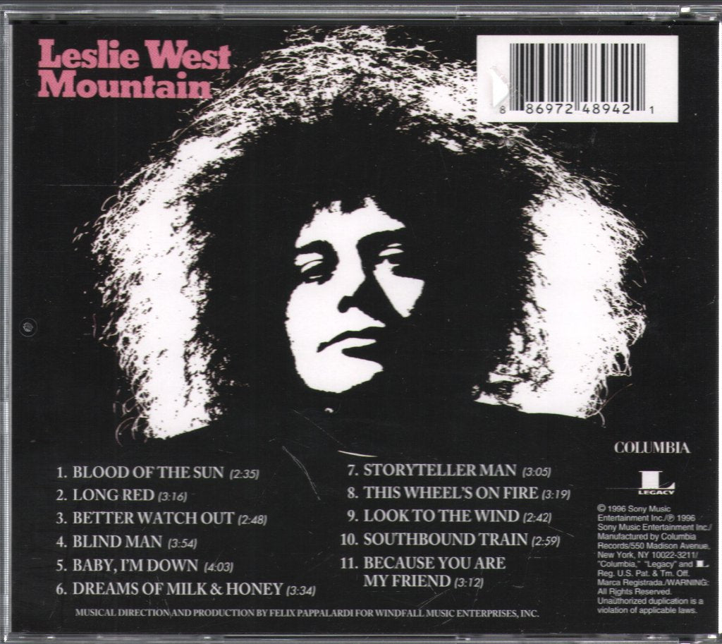 Leslie West - Mountain - Cd