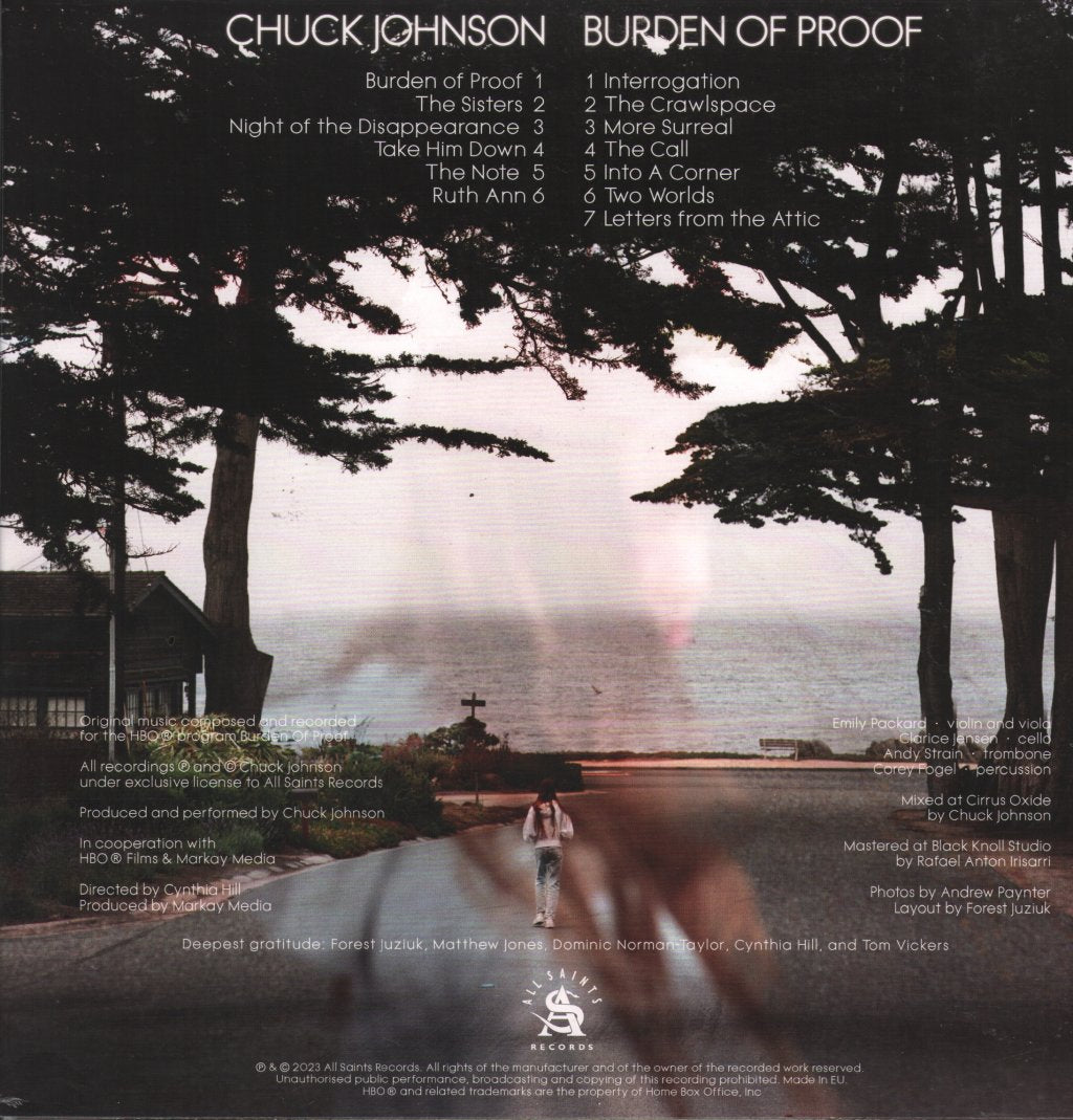 Chuck Johnson - Music From Burden of Proof - Lp