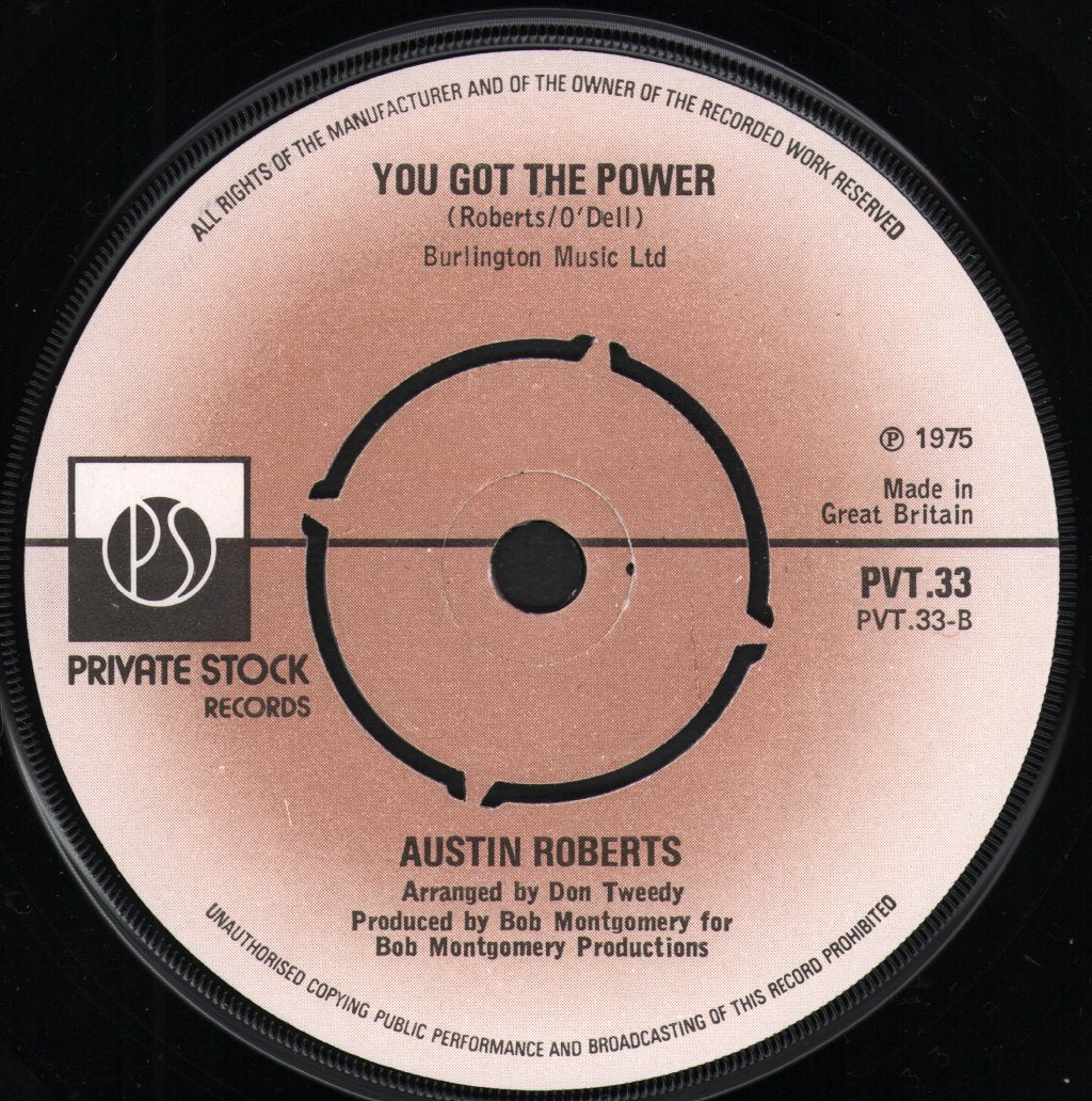 Austin Roberts - Rocky - 7 Inch