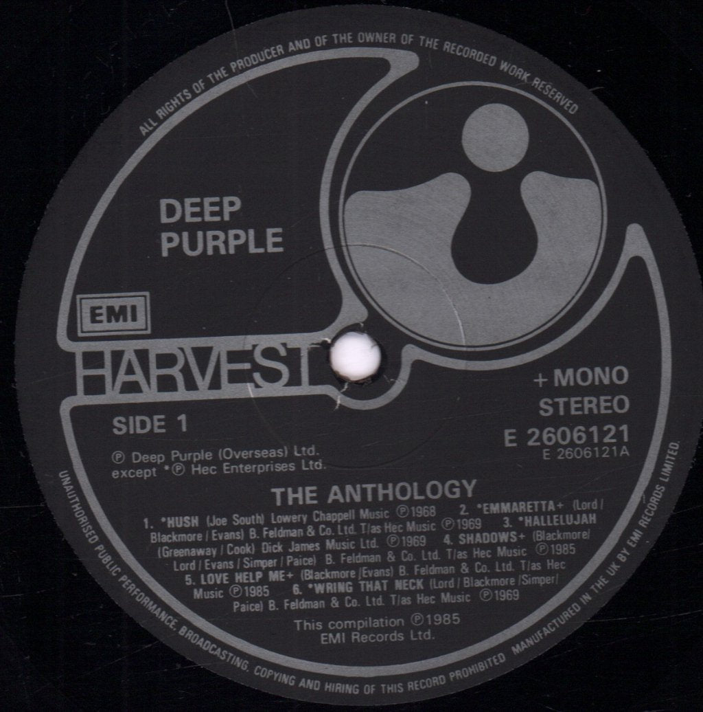 Deep Purple - Anthology - Double Lp