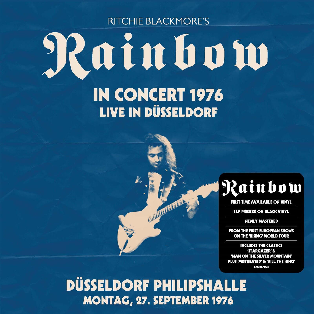 Ritchie Blackmore's Rainbow - Live In Dusseldorf 1976 - Dusseldorf Philipshalle 27.9.1976 - Triple Lp