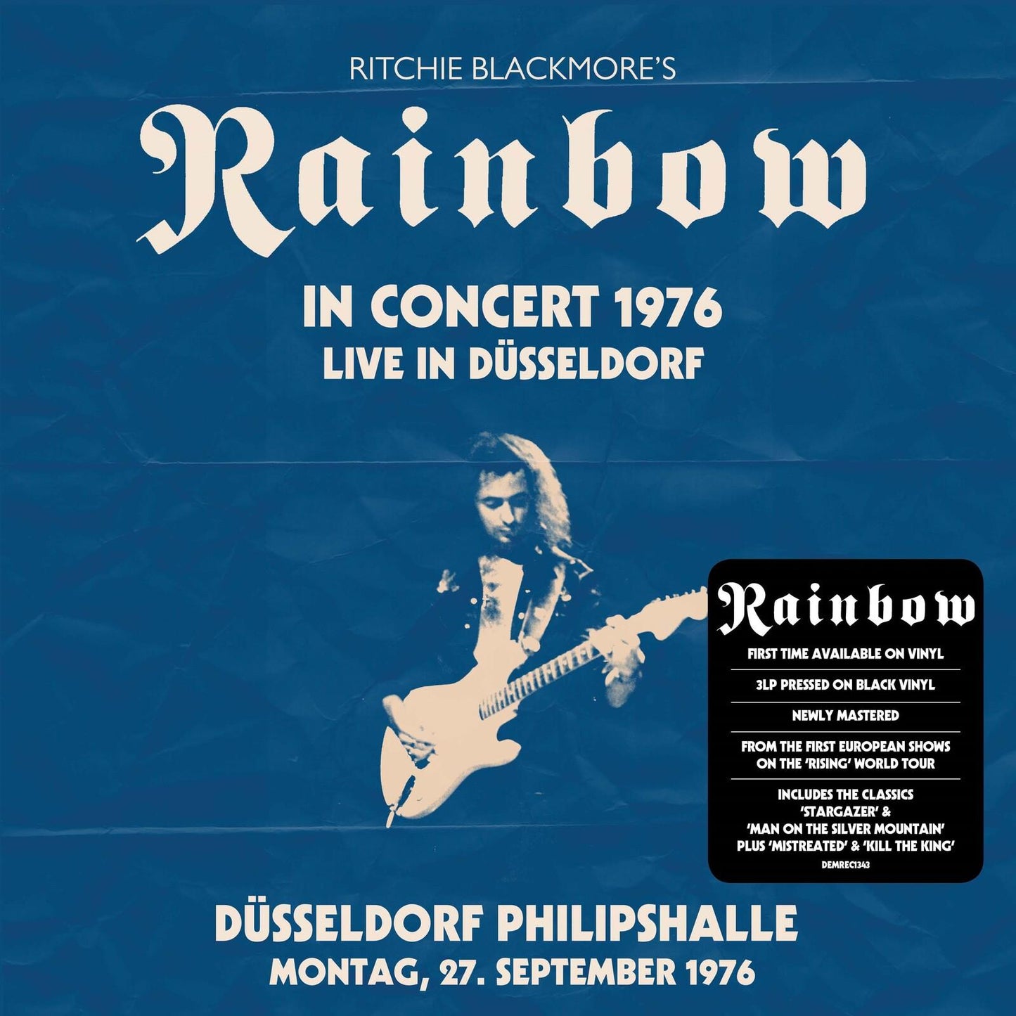 Ritchie Blackmore's Rainbow - Live In Dusseldorf 1976 - Dusseldorf Philipshalle 27.9.1976 - Triple Lp