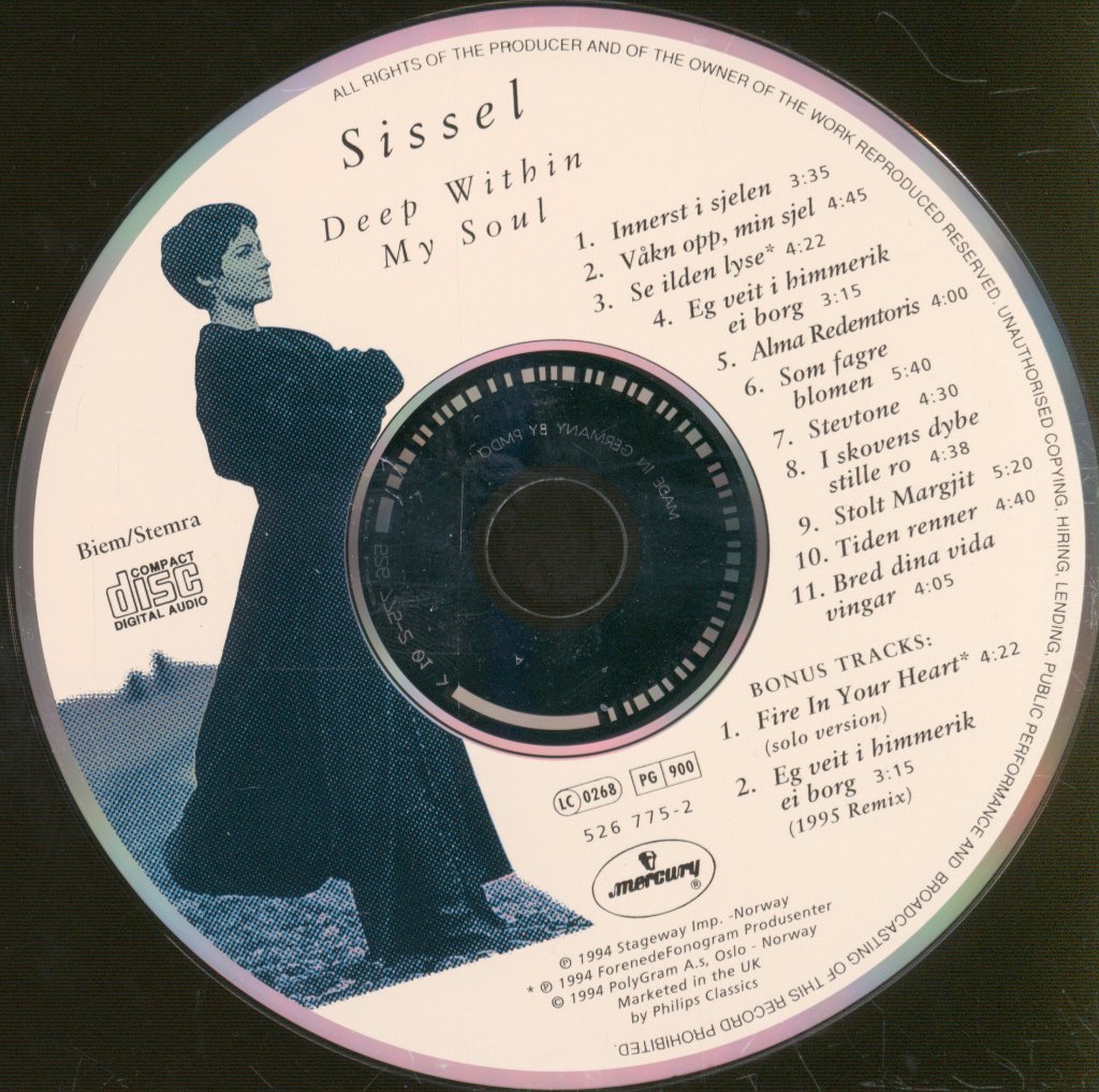 Sissel - Deep Within My Soul - Cd