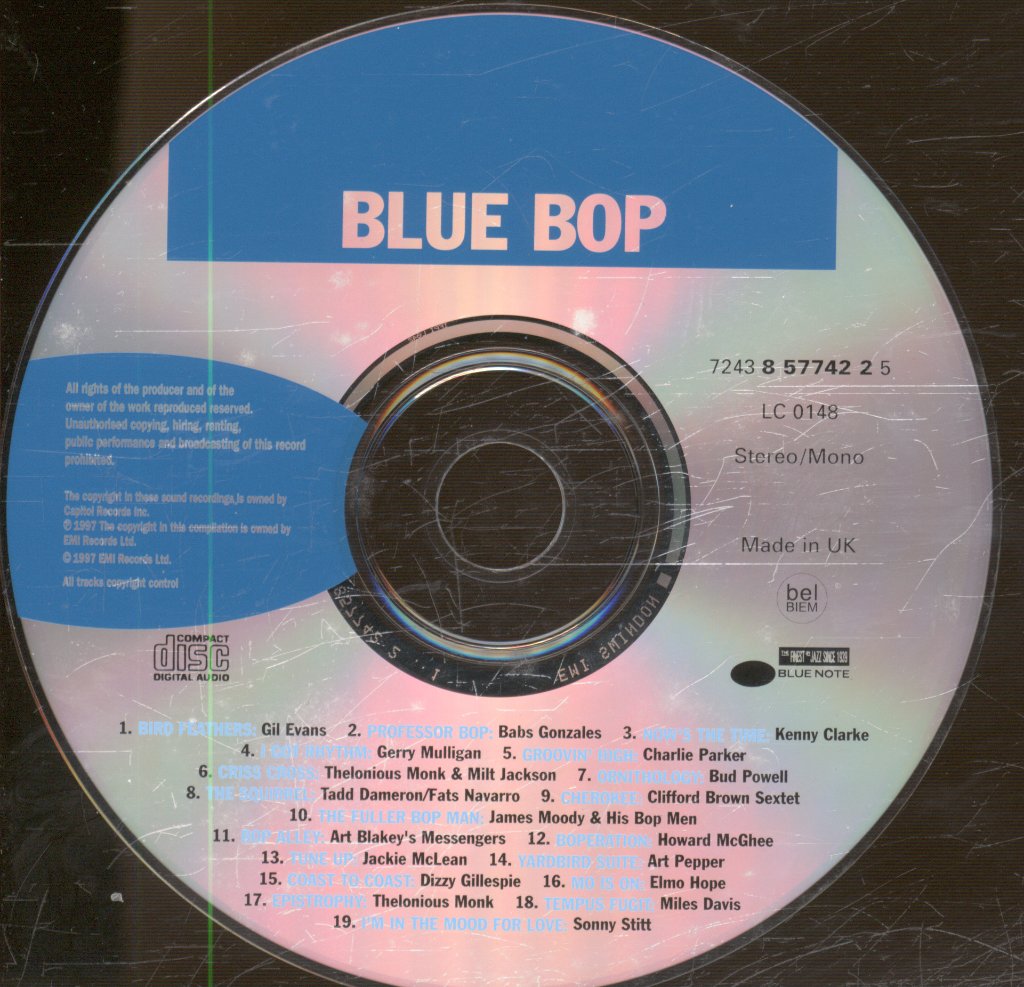 Various Artists - Blue Bop (Great Goatees And Blazing Berets) - Cd