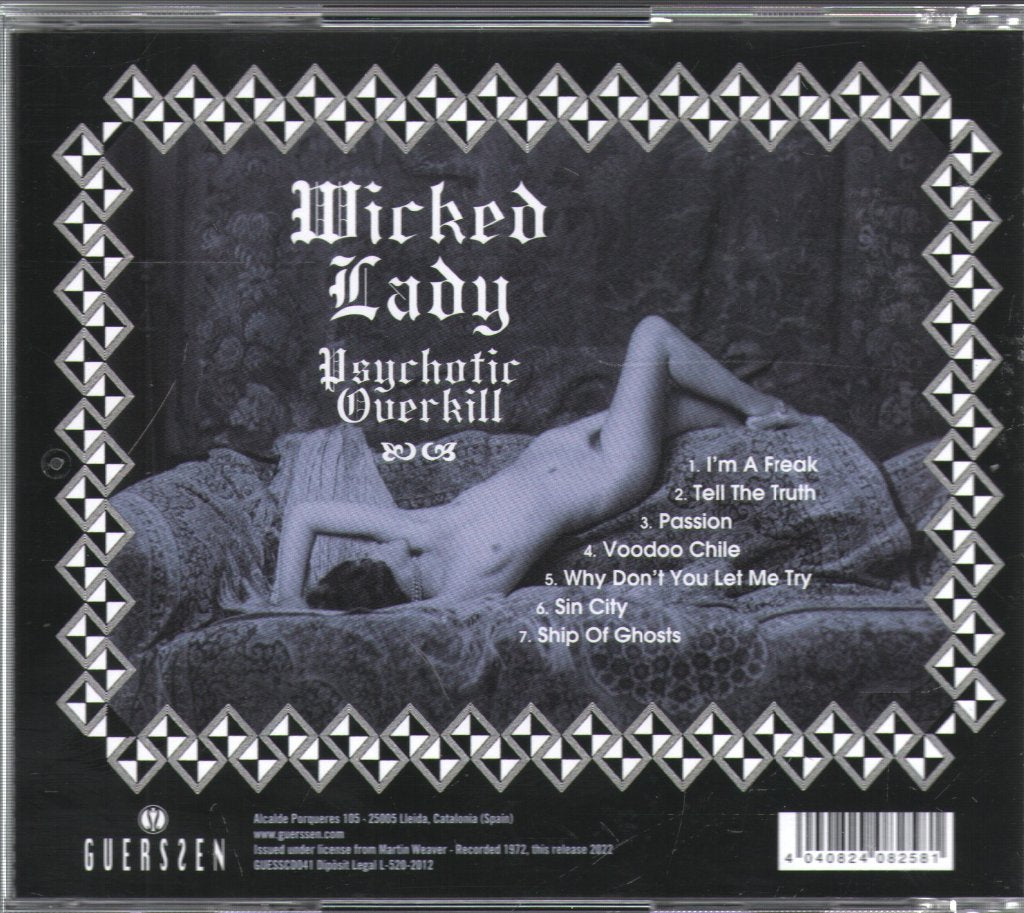 Wicked Lady - Psychotic Overkill - Cd