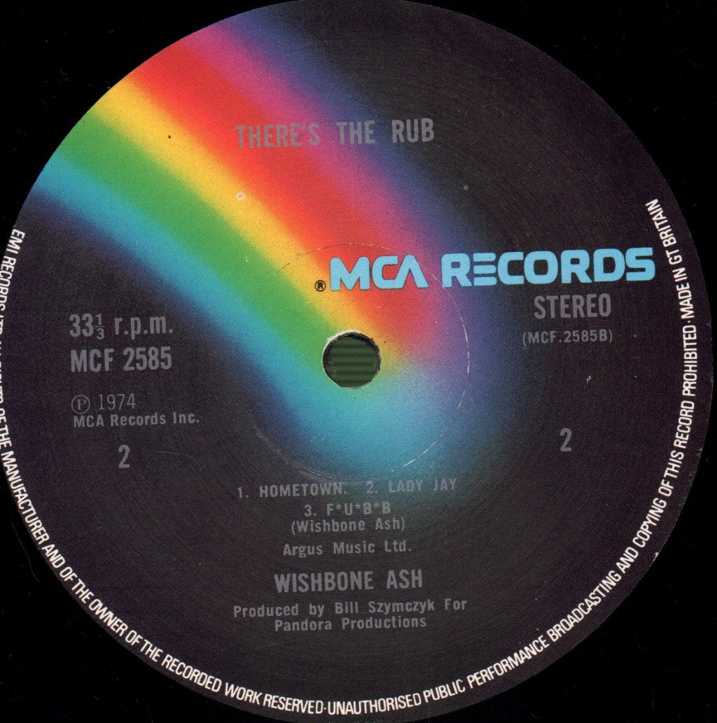 Wishbone Ash - There's The Rub - Lp