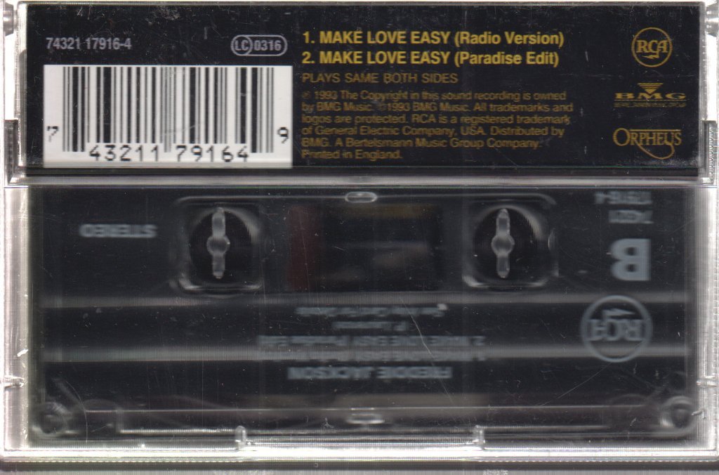 Freddie Jackson - Make Love Easy - Cassette
