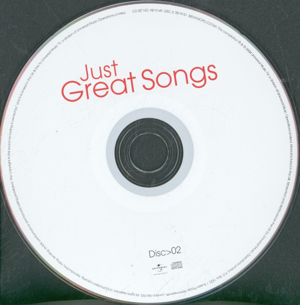 Various Artists - Capital Gold Just Great Songs - Double Cd