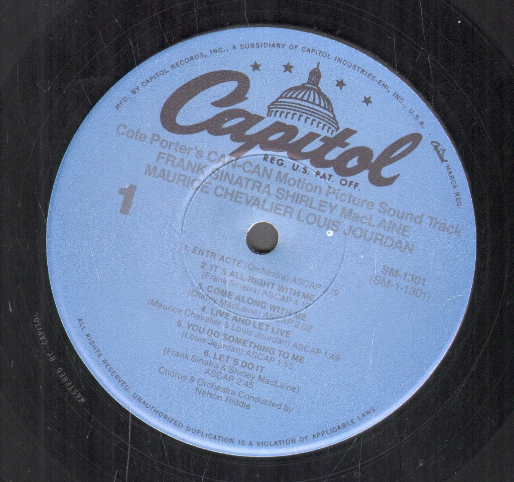 Can Can - Original Soundtrack Album - Lp