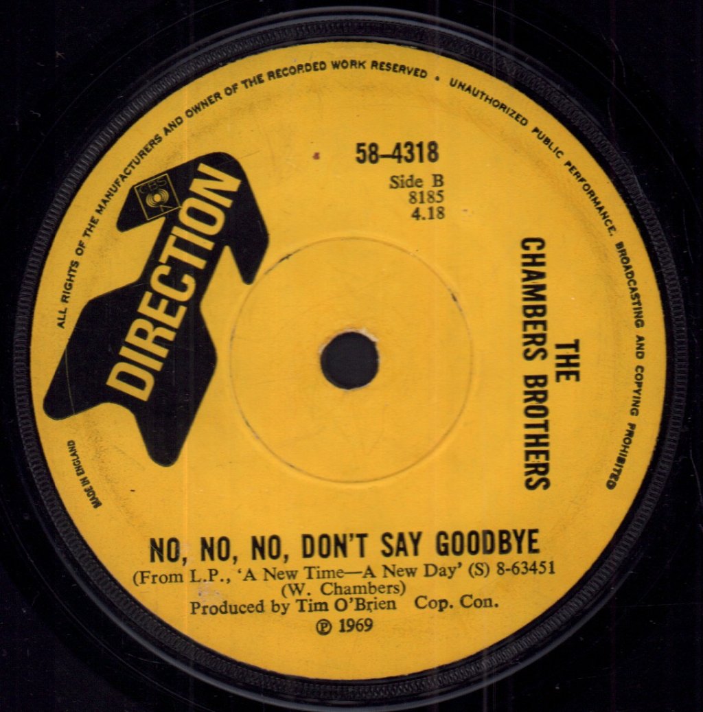Chambers Brothers - People Get Ready - 7 Inch