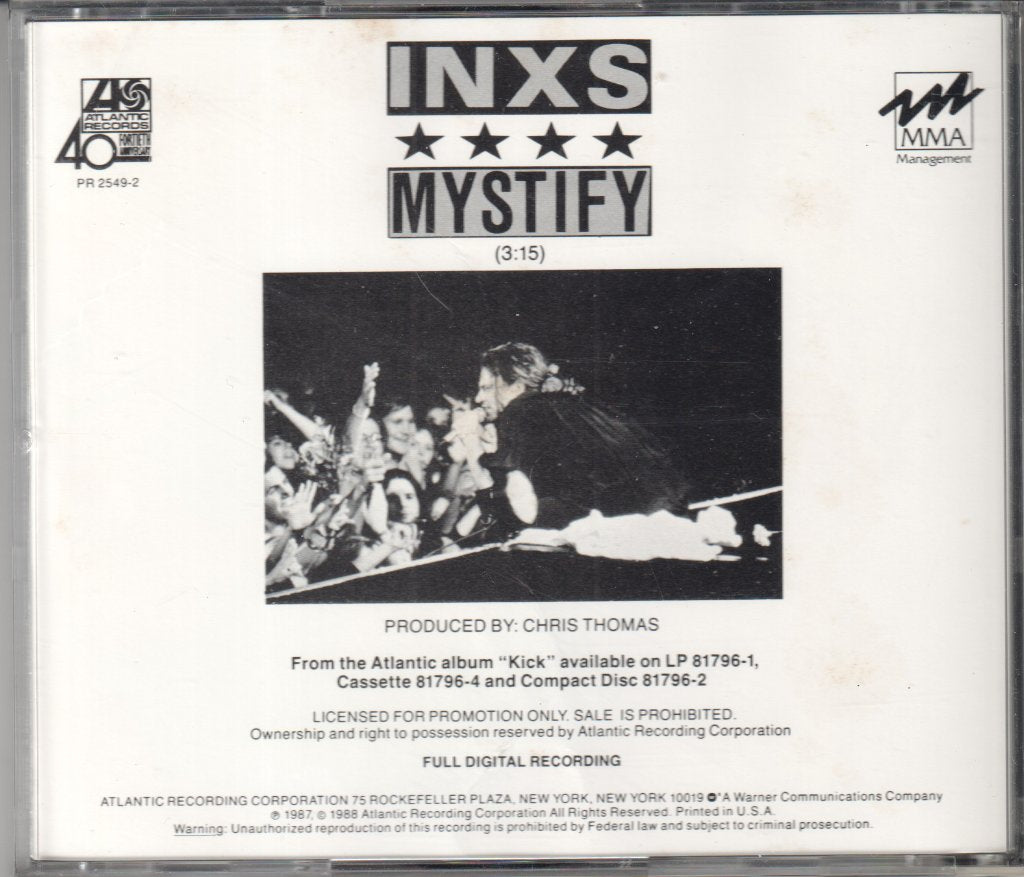 INXS - Mystify - Cd