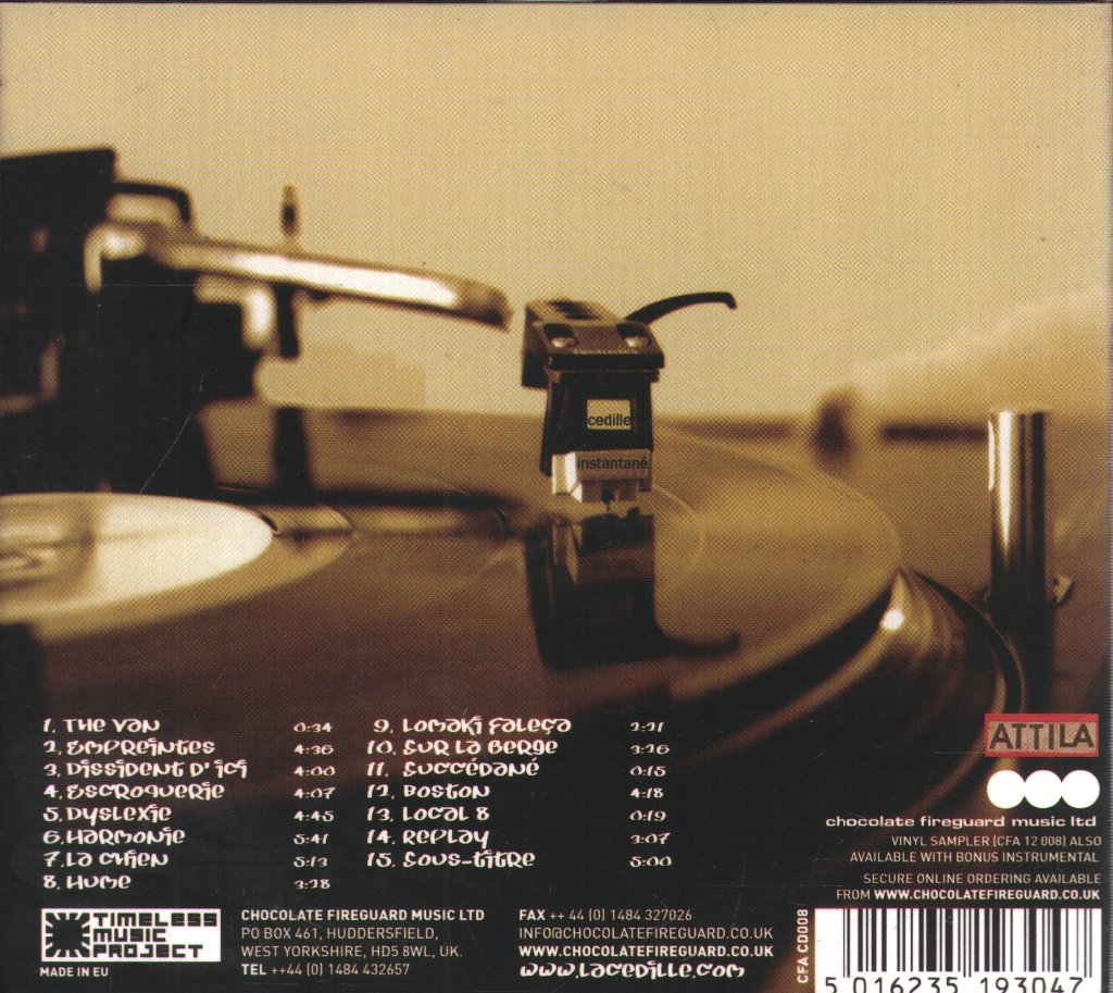 La Cedille - Vu Du Large - Cd