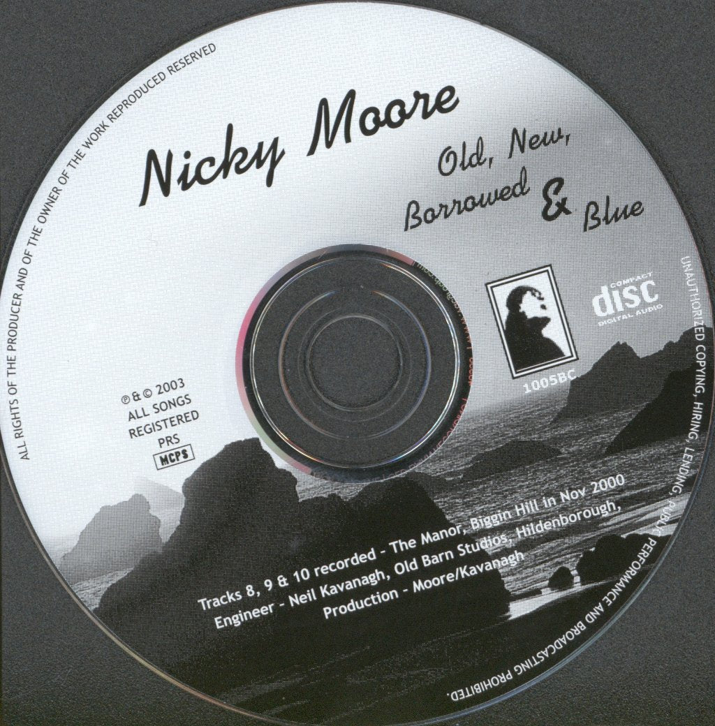 Nicky Moore - Old, New, Borrowed & Blue - Cd