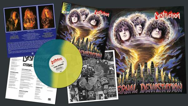 Destruction - Eternal Devastation (Yellow/Blue Vinyl) - Lp