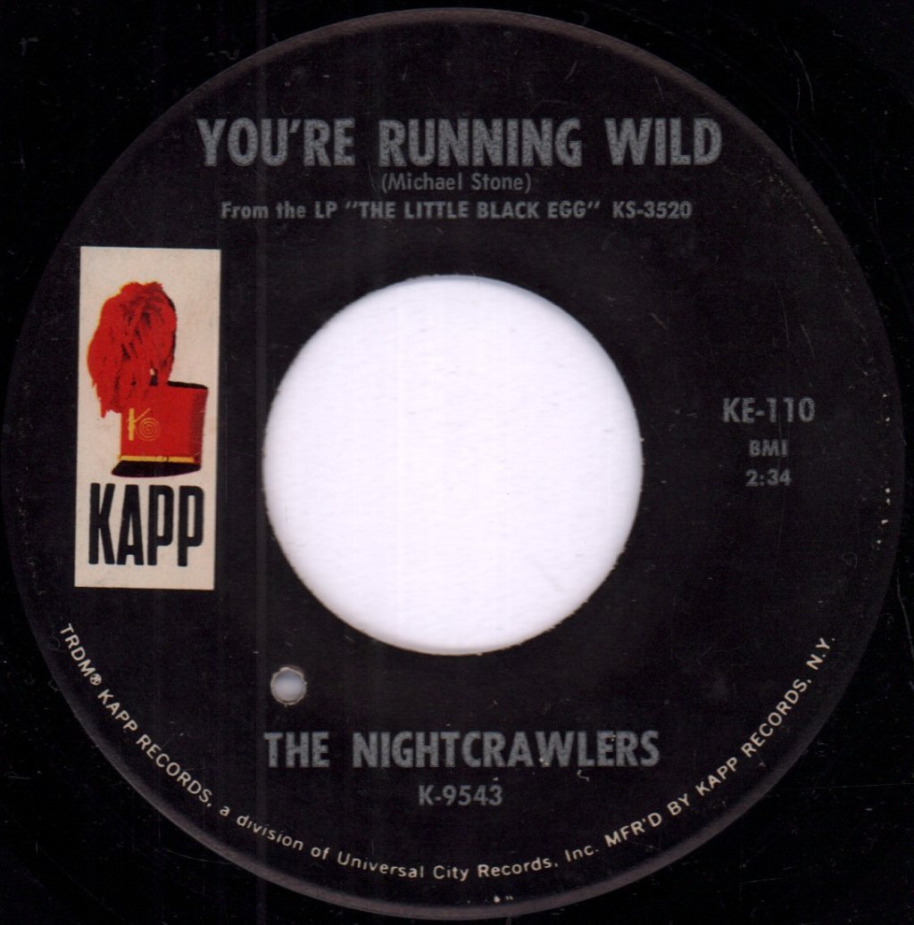 Nightcrawlers - Little Black Egg - 7 Inch