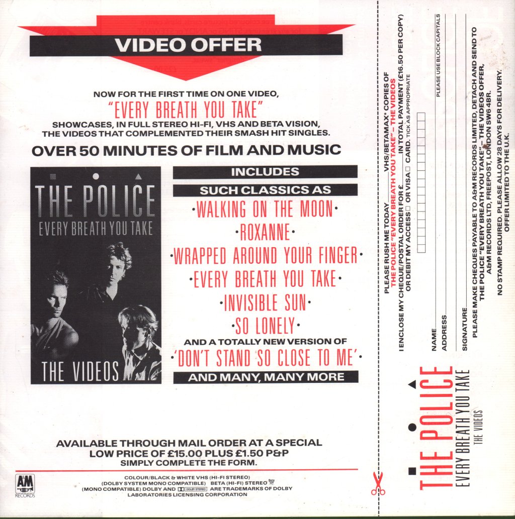 Police - Every Breath You Take (The Singles) - Lp
