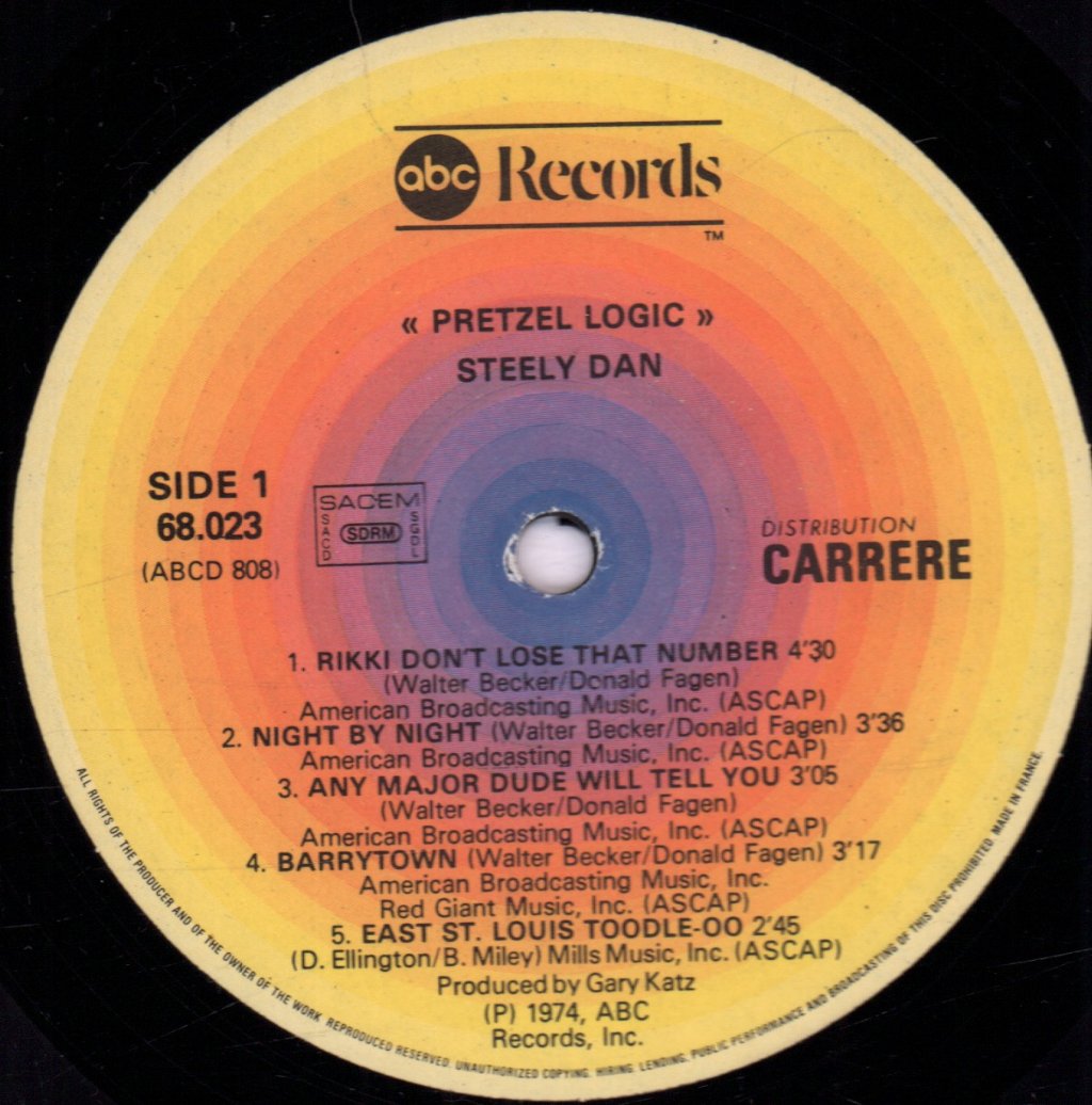 Steely Dan - Pretzel Logic - Lp