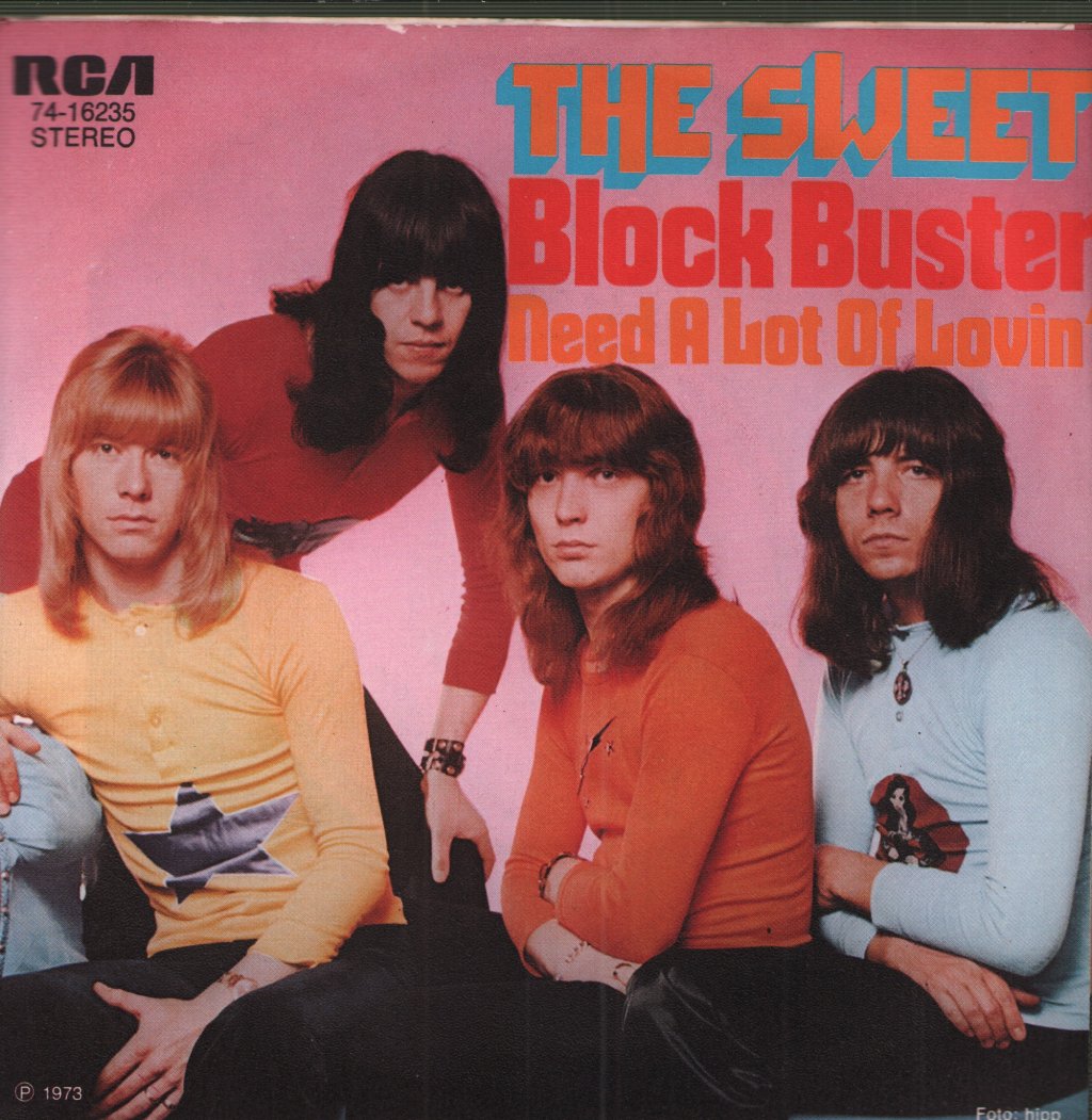 Sweet - Blockbuster - 7 Inch
