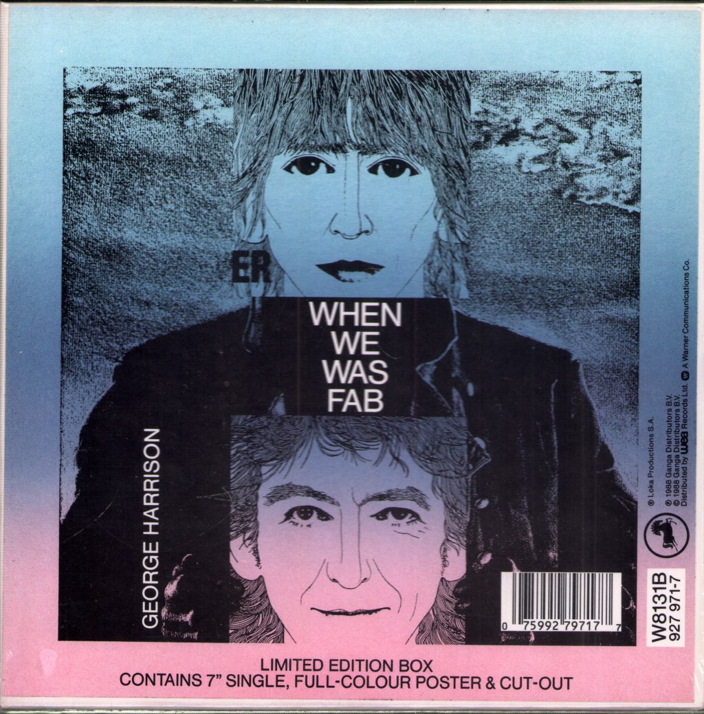 George Harrison - When We Was Fab - 7 Inch Box Set