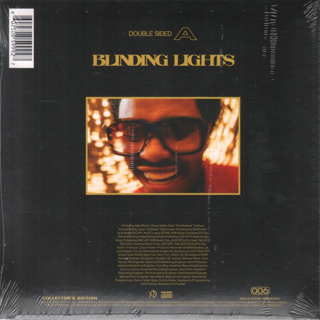 Weeknd - Blinding Lights - 7 Inch