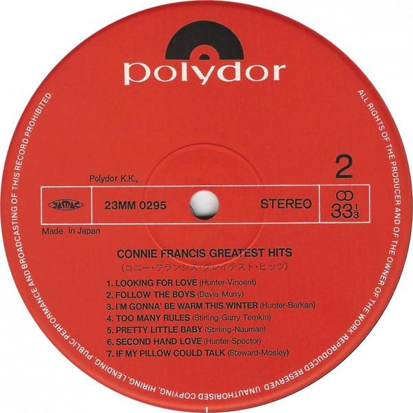Connie Francis - Greatest Hits - Lp