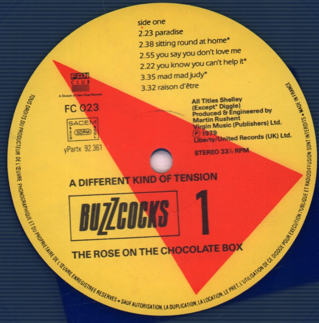 Buzzcocks - A Different Kind Of Tension - Lp