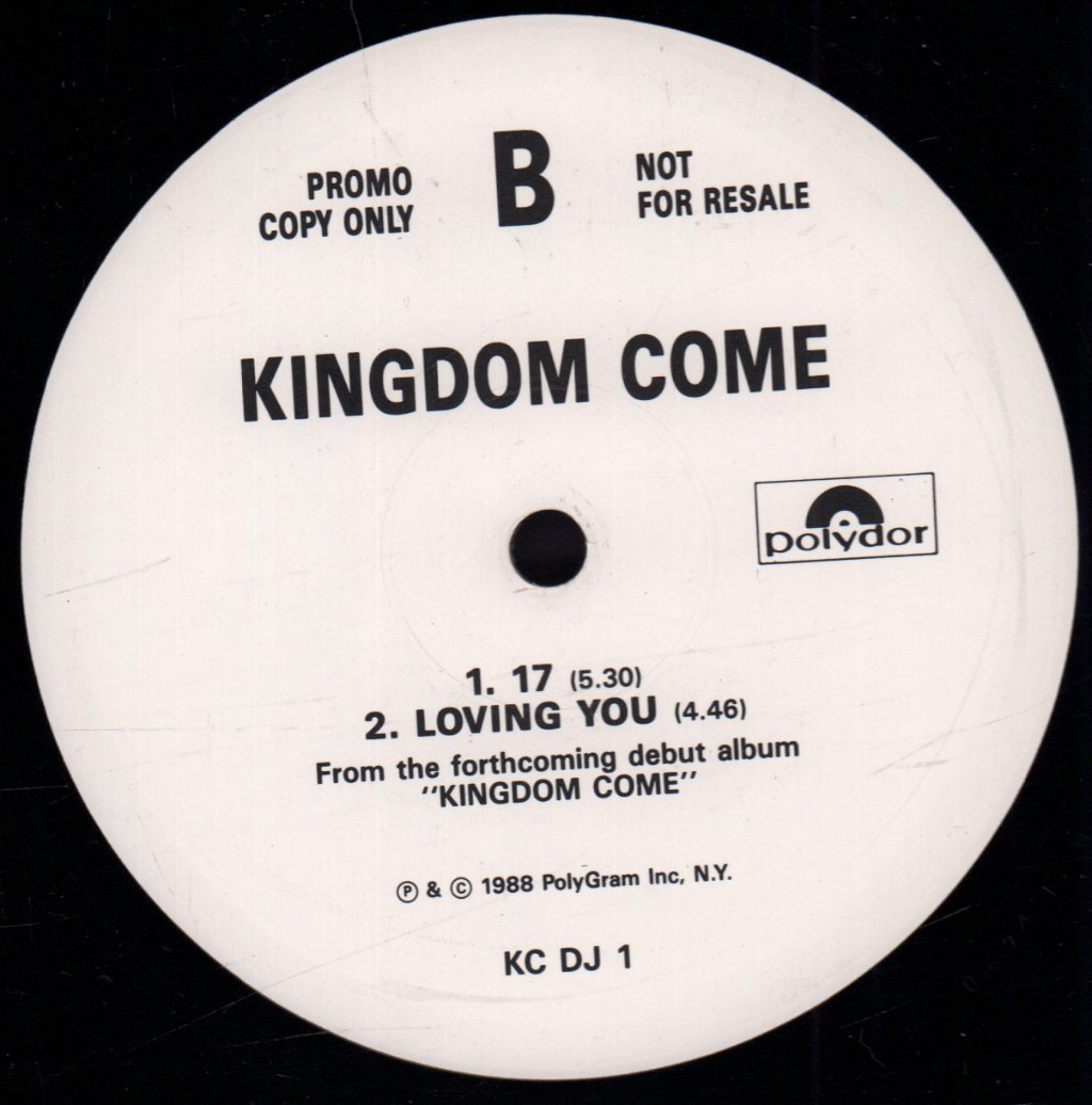 Kingdom Come (80'S/90'S Rock/Metal Group) - Get It On - 12 Inch