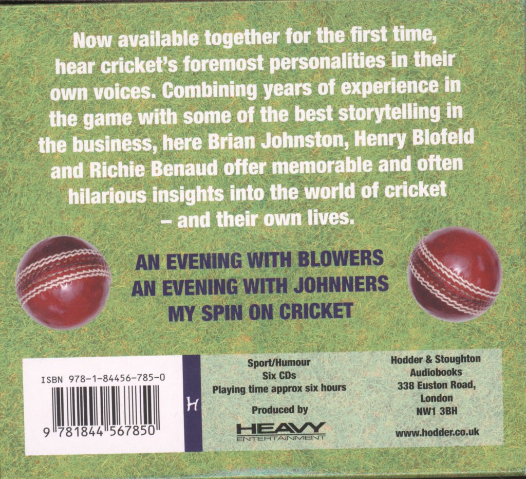 Various Artists - Cricket In Their Own Voices - Cd Set