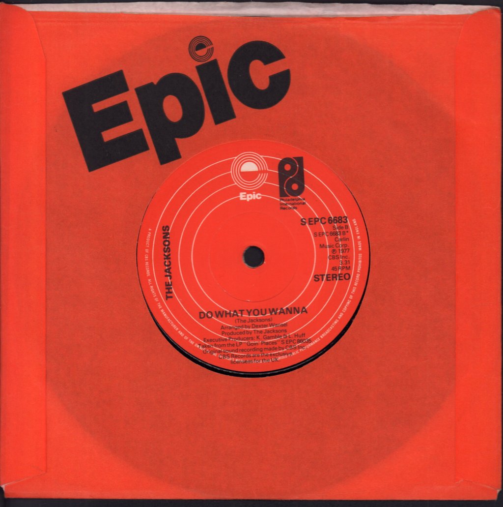 Jacksons (Us Group) - Blame It On The Boogie - 7 Inch