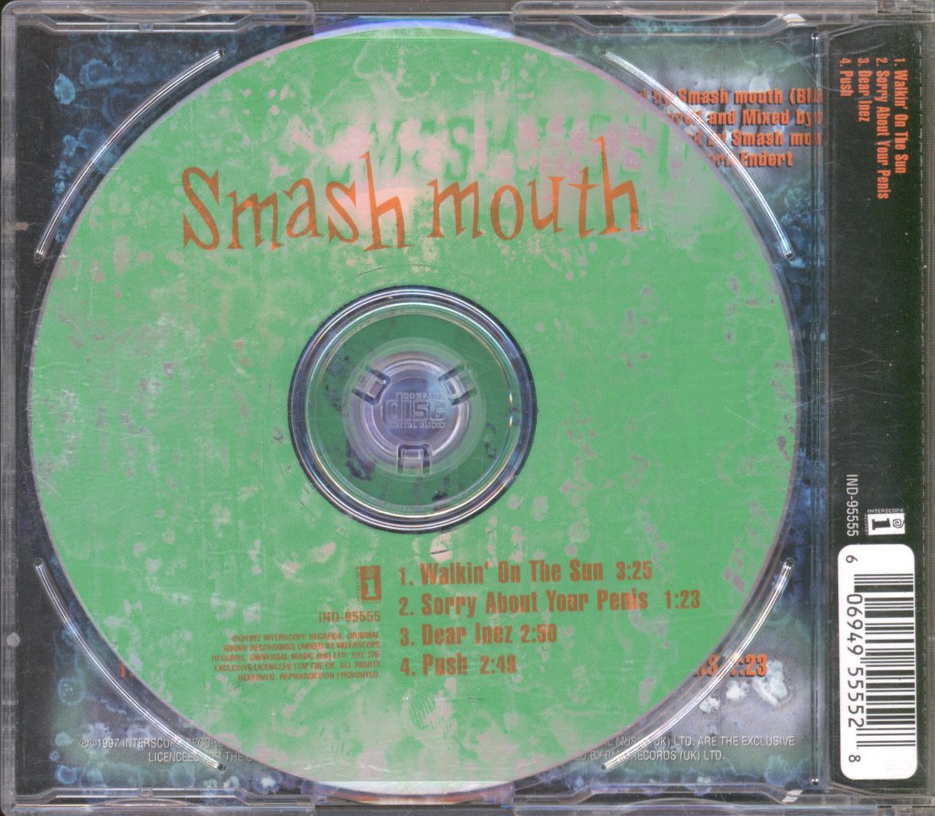 Smash Mouth - Walkin' On The Sun - Cd