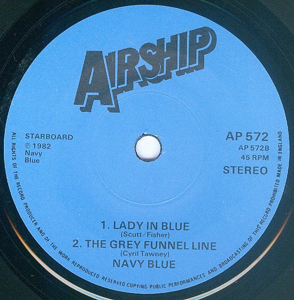 navy blue - Pusser's Tot - 7 Inch