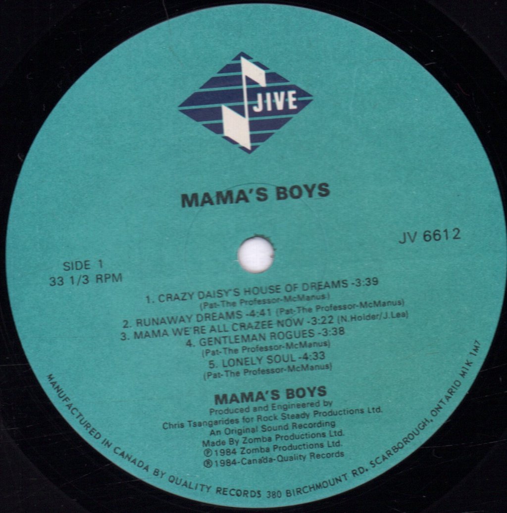 Mama's Boys - Mama's Boys - Lp