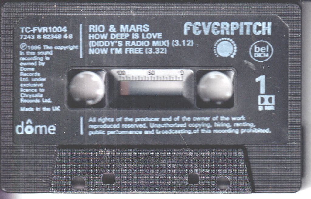 Rio & Mars - How Deep Is Love - Cassette