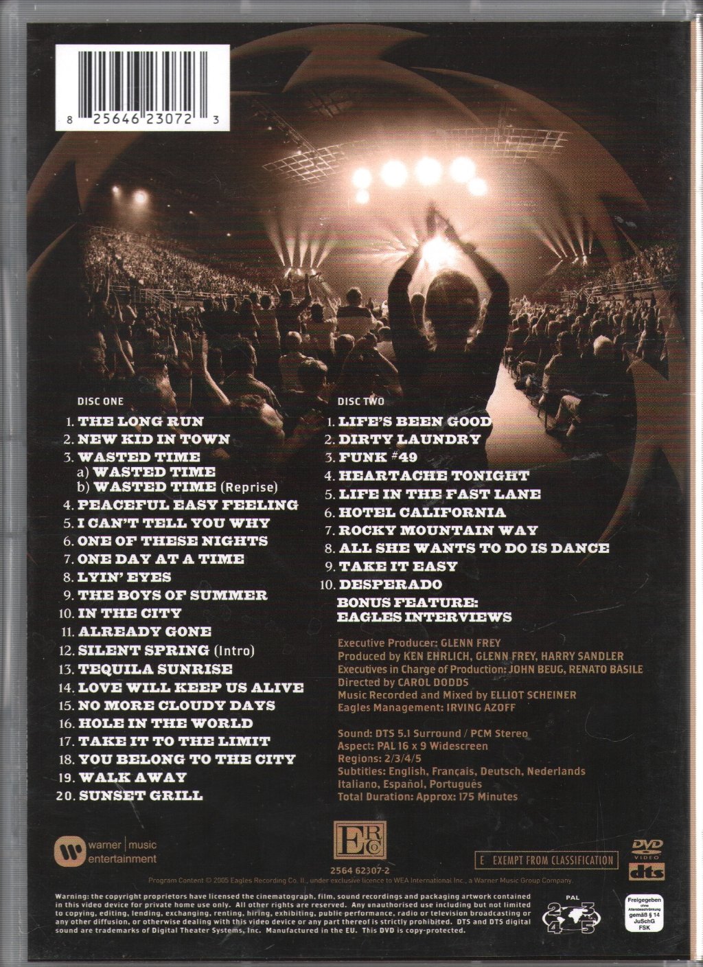 Eagles - Farewell 1 Tour - Live From Melbourne - Double Dvd