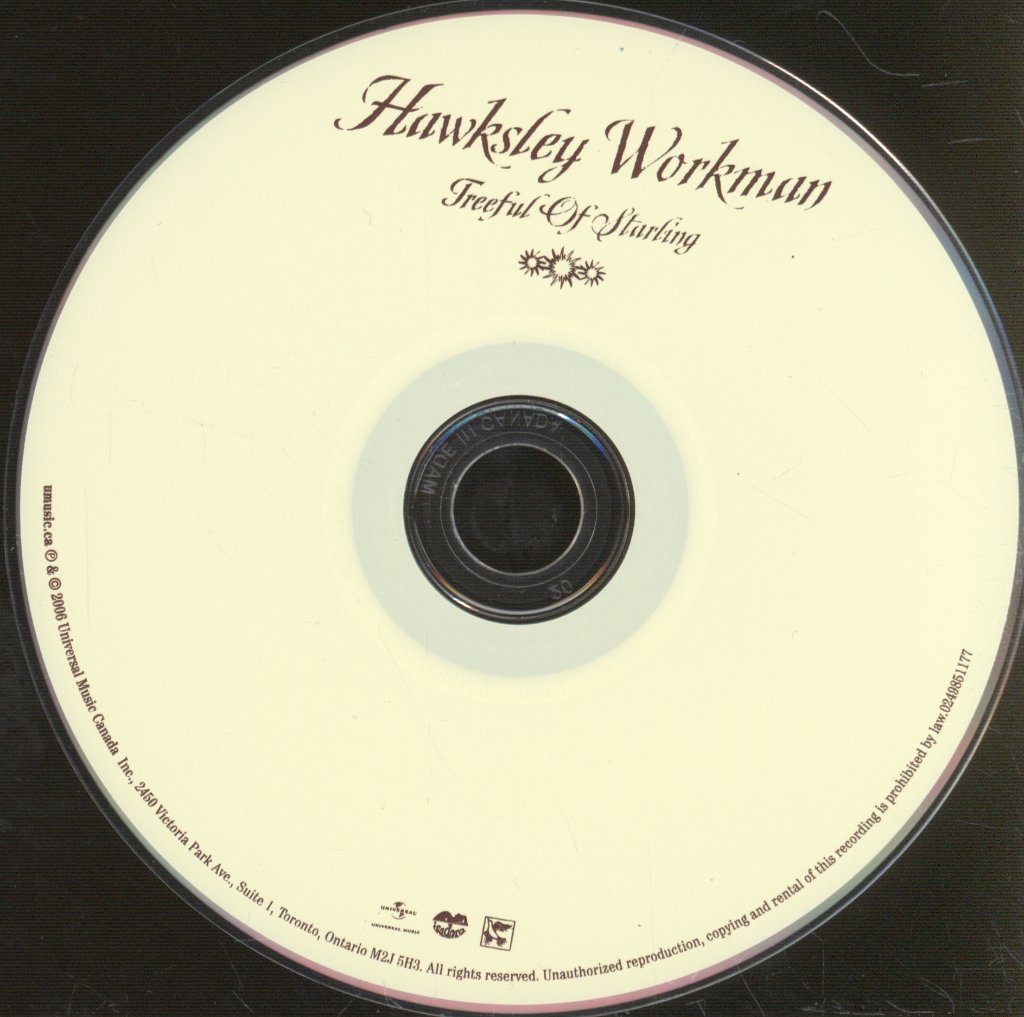 Hawksley Workman - Treeful Of Starling - Cd