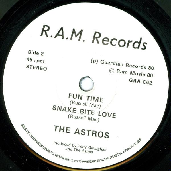 Astro's - Snake-Bite - 7 Inch