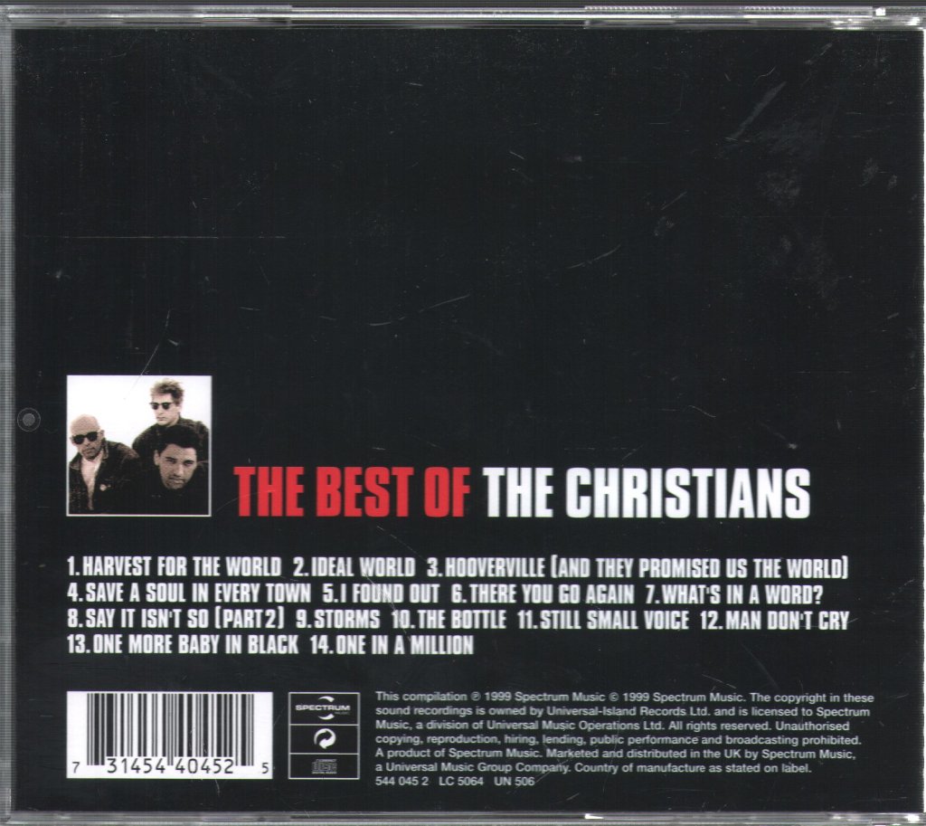 Christians - Best Of - Cd