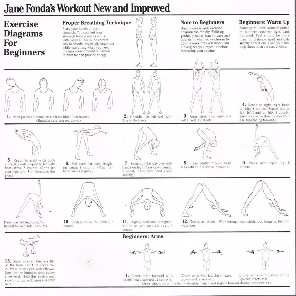 Jane Fonda - Jane Fonda's Workout Record - Double Lp