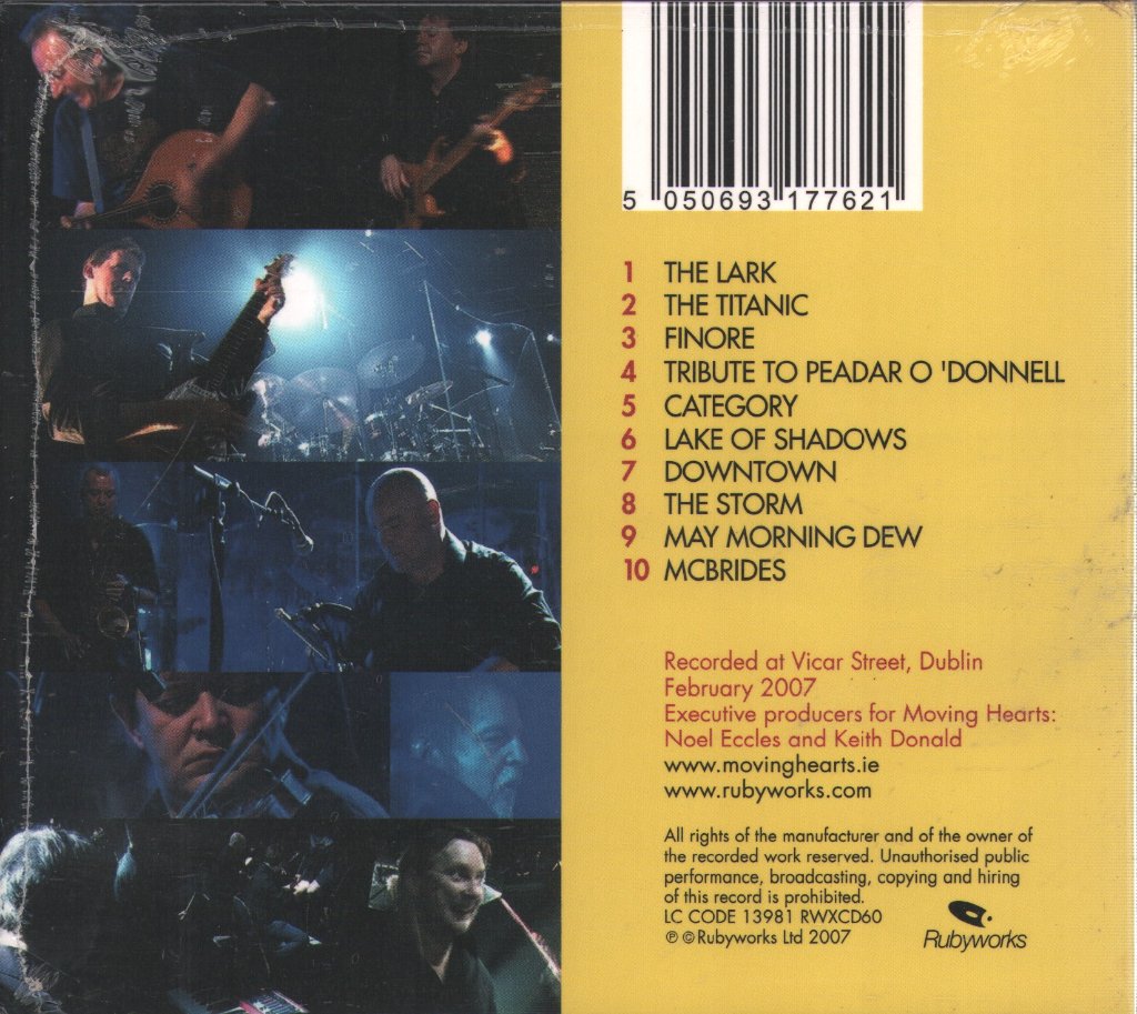 Moving Hearts - Live In Dublin - Cd