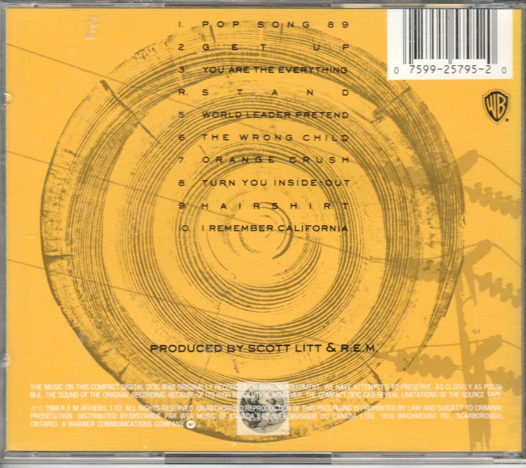R.E.M. - Green - Cd