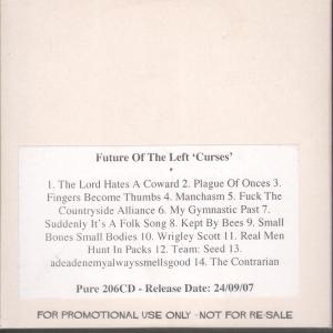 Future Of The Left - Curses - Cdr