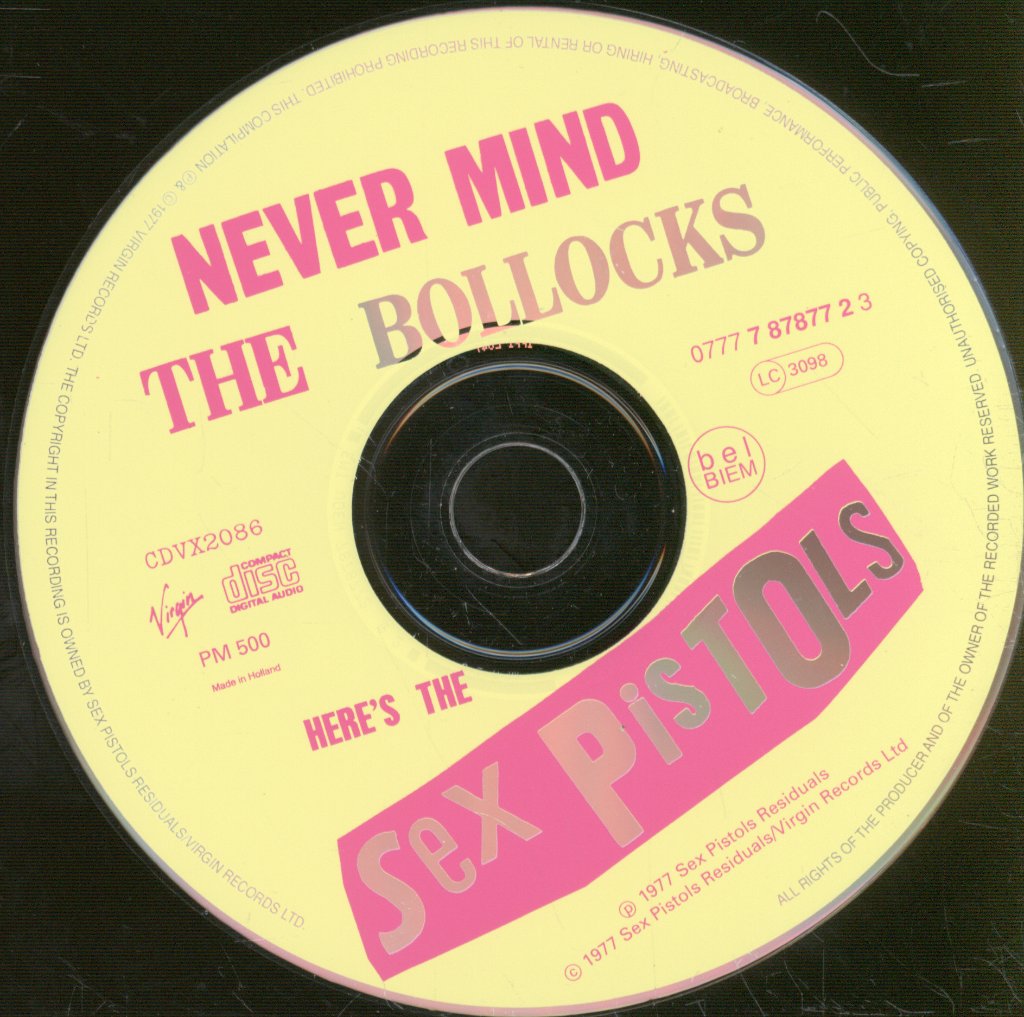 Sex Pistols - Never Mind The Bollocks Here's The Sex Pistols - Cd