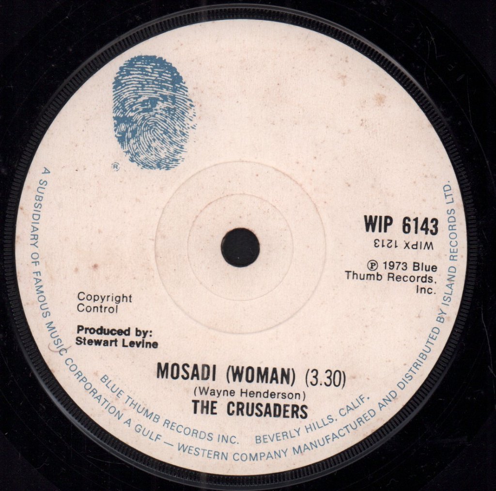 Crusaders - Put It Where You Want It - 7 Inch
