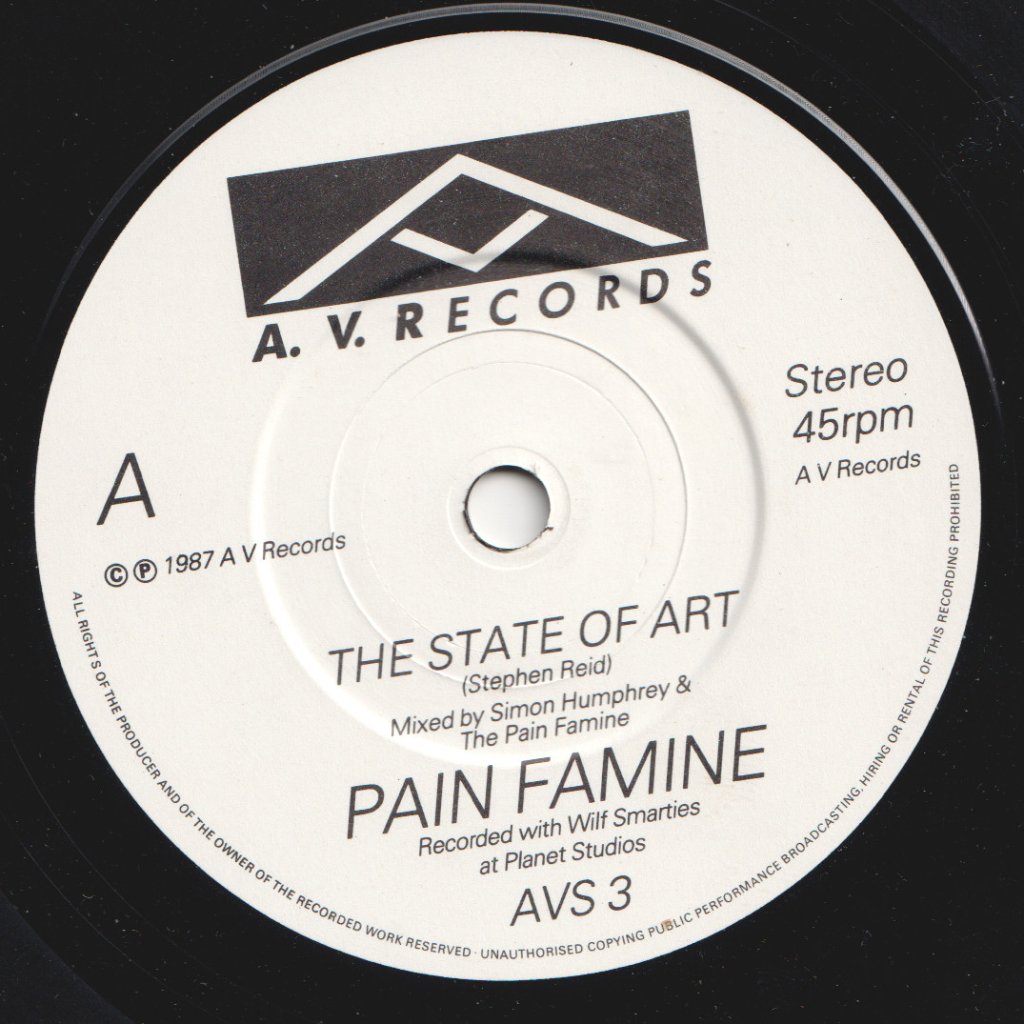 Pain Famine - State Of Art - 7 Inch