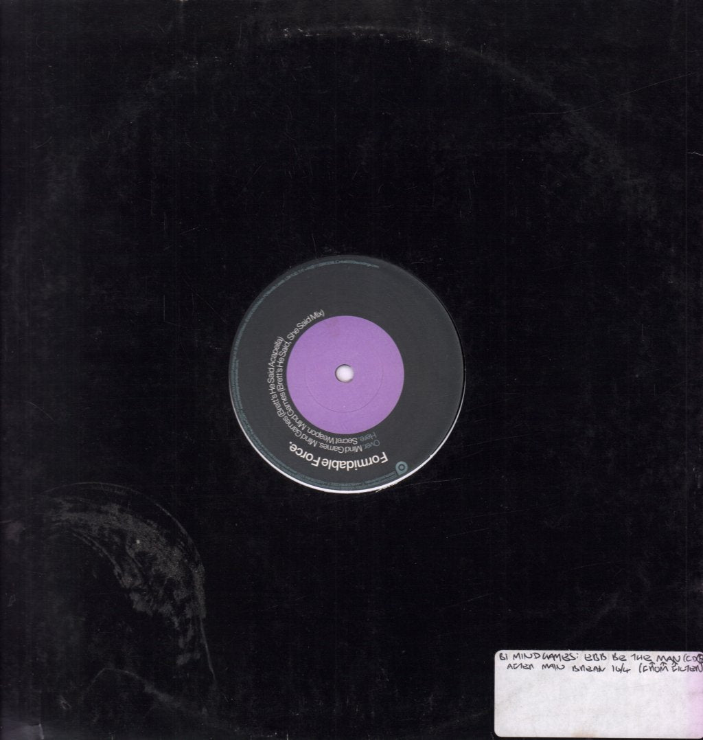 Formidable Force - Mind Games - 12 Inch